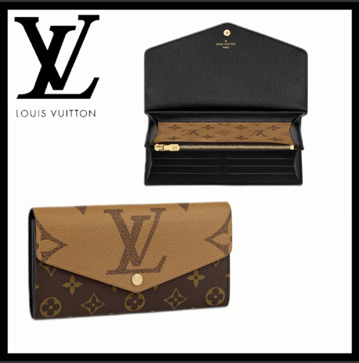 Louis Vuitton 長財布 【国内発】LV★ ポルトフォイユ・サラ 長財布 モノグラム レザー(2)