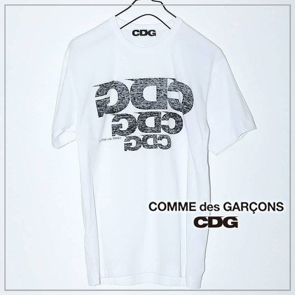 【COMME des GARCONS】INSIDE OUT PRINTED T-SHIRT カットソー