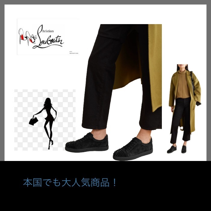 【ネット限定】 クリスチャンルブタン ビエイラスパイクスエードスニーカー スニーカー 【ネット限定】 クリスチャンルブタン ビエイラスパイクスエードスニーカー スニーカー