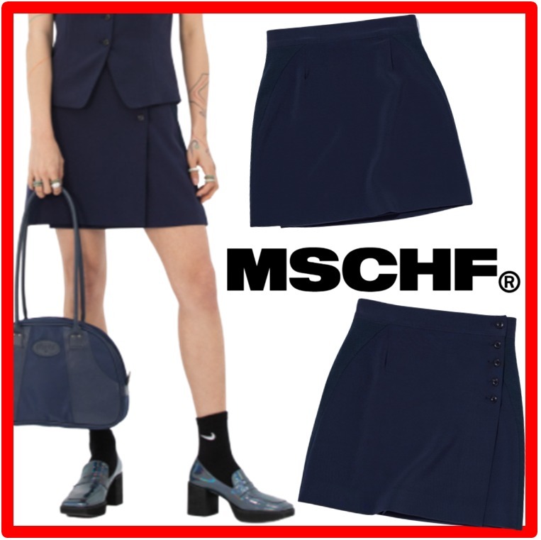☆韓国の人気☆【MISCHIEF】☆2021 CALL OUT_UNIFORM SKIR.T☆