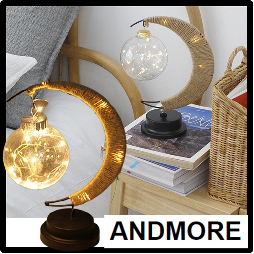 ★送料・関税込★ANDMORE★ムーンライト三日月LED 照.明★