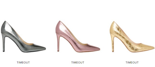 セール！《NINE WEST》人気 ナインウエスト メタリック パンプス