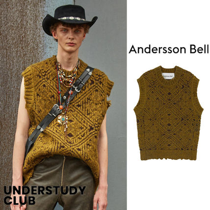 ANDERSSON BELL x ベスト・ジレ(メンズ) - 海外通販のBUYMA 海外受注品 ベスト ウール 22 チュニジア BELL ANDERSSON ベスト