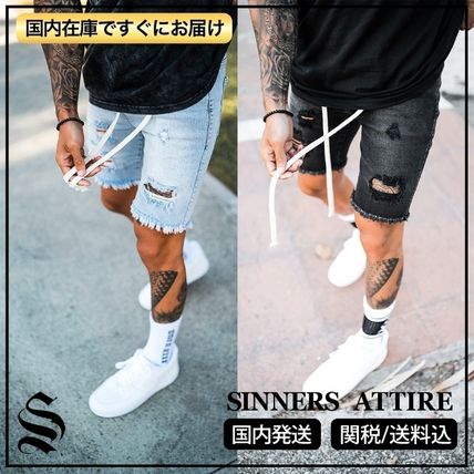 SINNERS ATTIRE x ハーフ・ショートパンツ(メンズ)|新作を海外通販 SINNERS ATTIRE x ハーフ・ショートパンツ(メンズ)|新作を海外通販