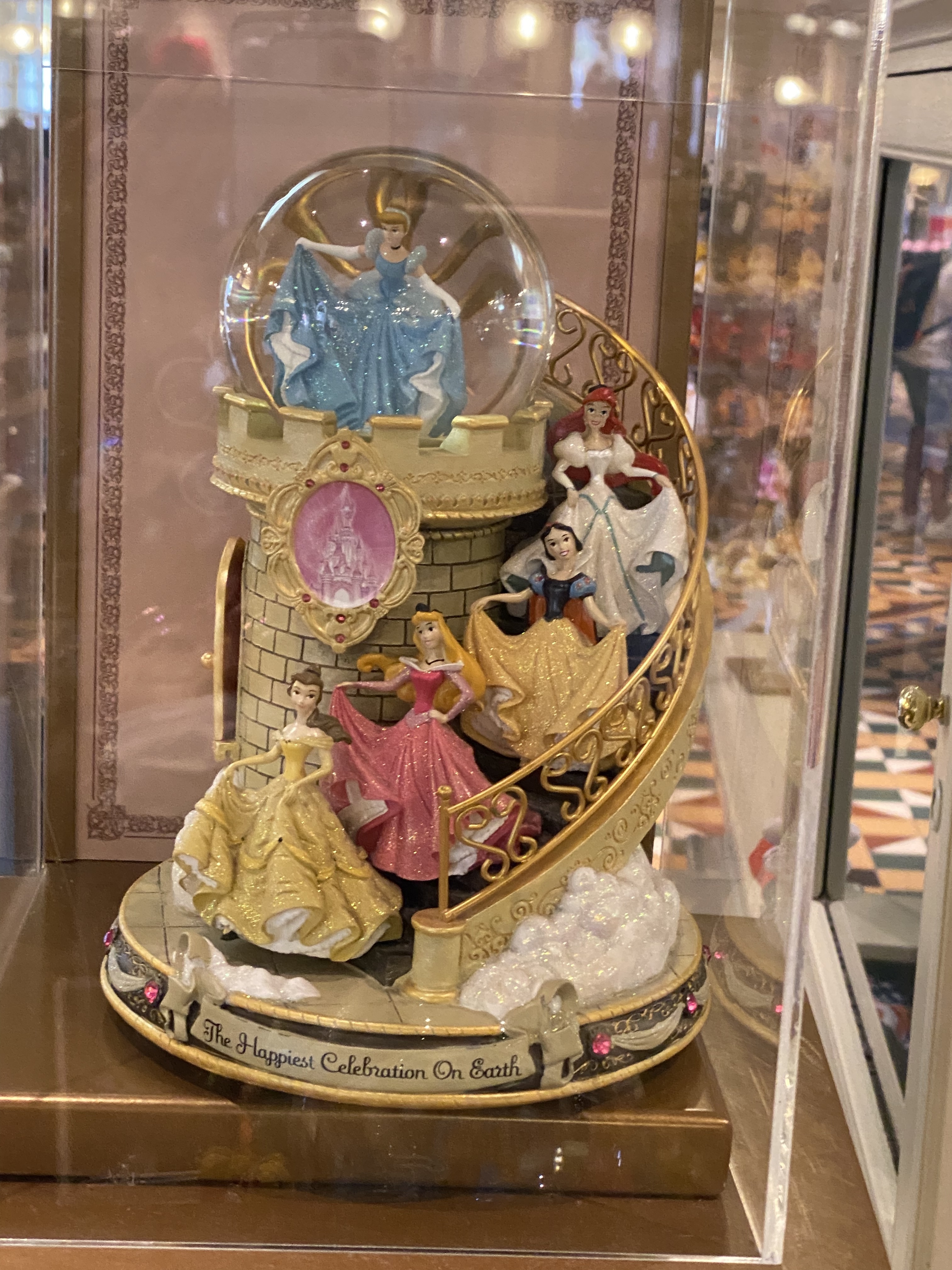 メール便対応! 希少☆ディズニープリンセスメリーゴーランドのスノー