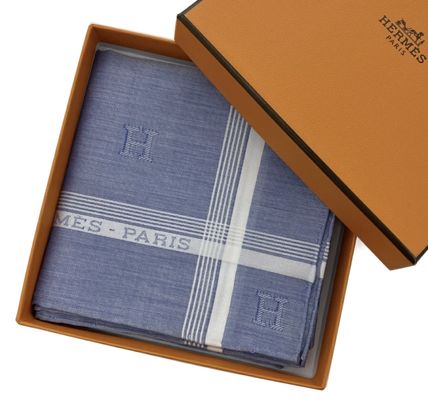 HERMES Handkerchief Unisex Collaboration Handkerchief