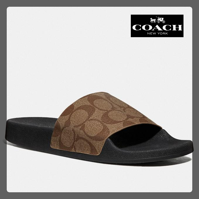 【Coach】新作! Uli Sport Slide ☆ スライドサンダル