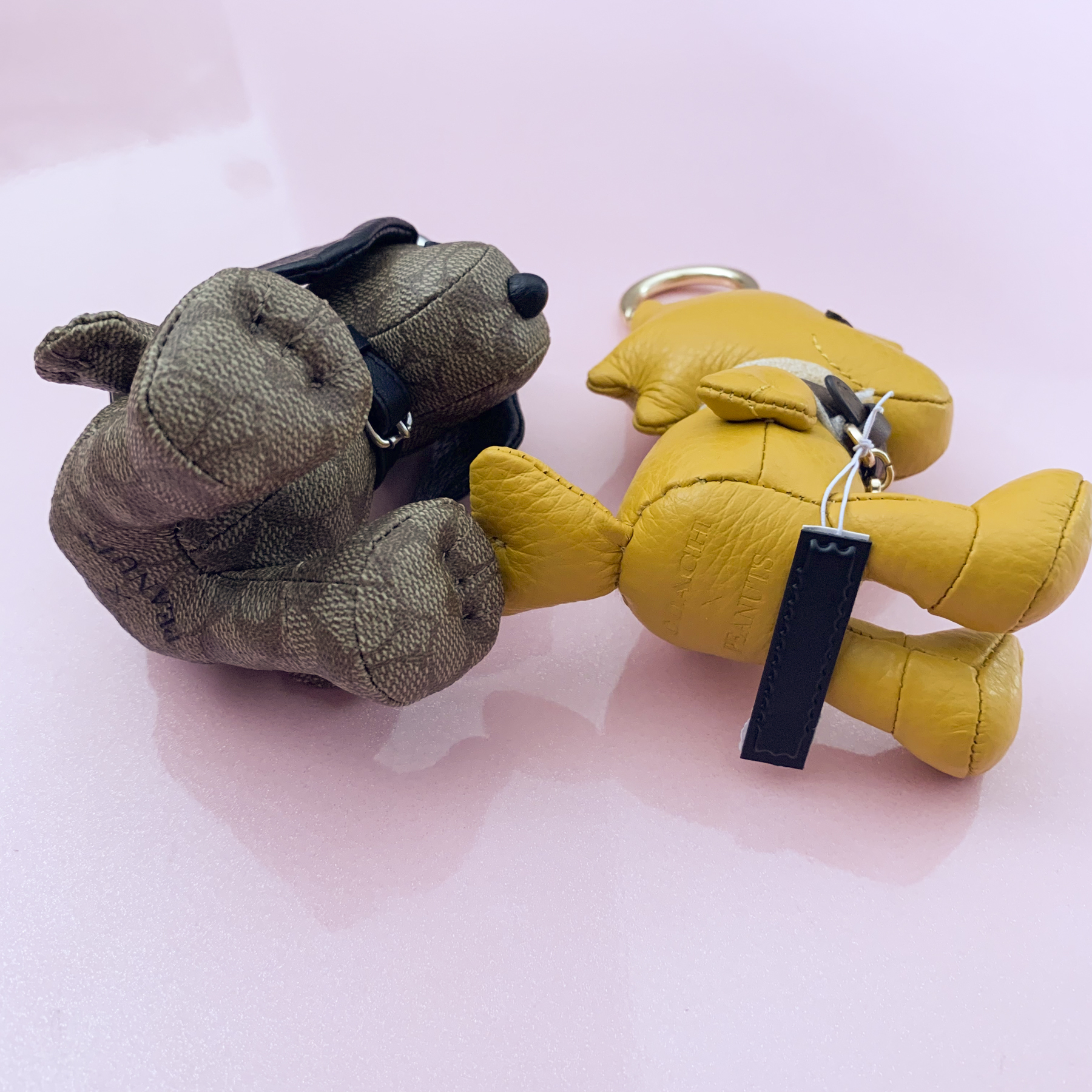 COACHxスヌーピー】○超プレミア♪○PEANUTS お人形チャーム (Coach