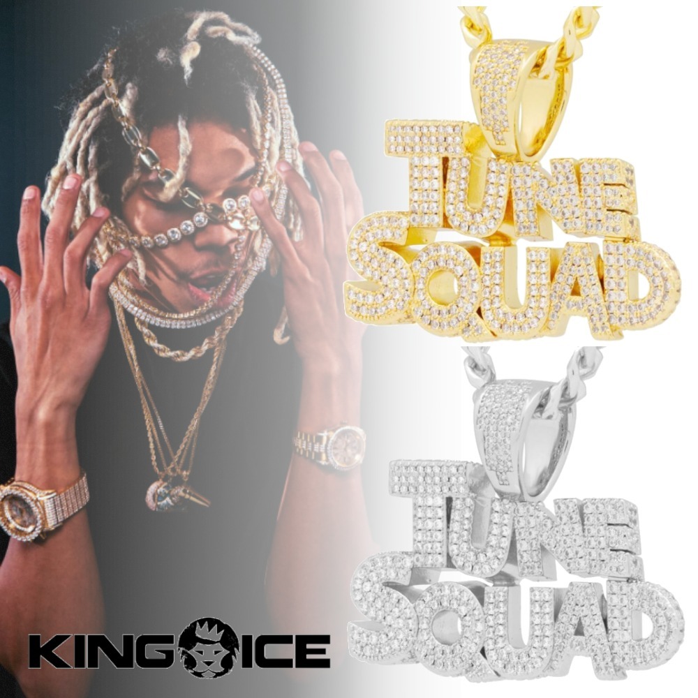 KING ICE × SPACE JAM ☆ TUNE SQUAD ネックレス * 2色