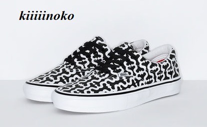 スニーカー Vans Skate Era Supreme Monogram S Logo Black