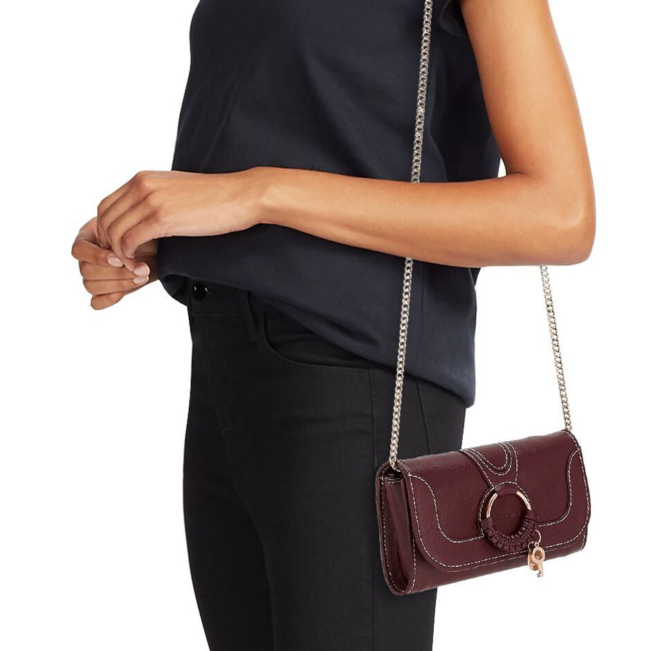 ★See By Chloe★ Hana Long Wallet Crossbody CHS21AP912985