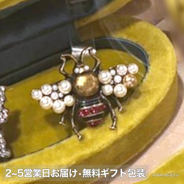 GUCCI■ギフトにも♪すぐ届く安心の国内発送■BEE指輪