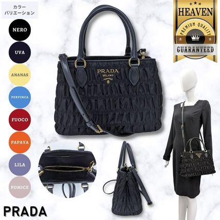 PRADA(プラダ) ハンドバッグ(レディース) - 海外通販のBUYMA