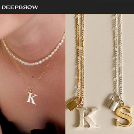 ★21-22新作★DEEPBROW★secret initial necklace_2色 2021-22 AW(秋冬) DEEPBROW(ディープブロウ) アクセサリー