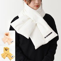 【国内即発】JILSANDER ロゴ ダウンマフラー JILSANDER+