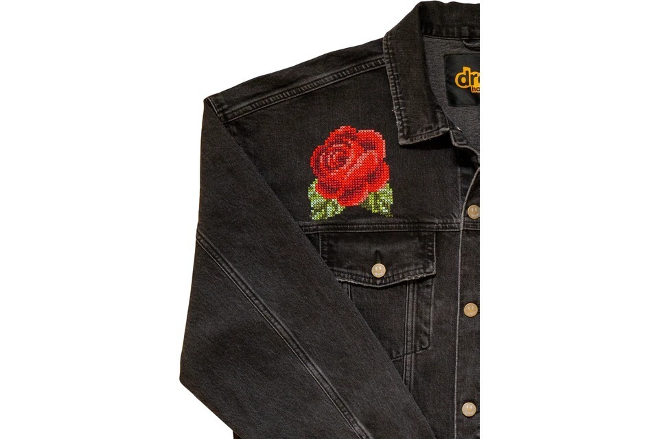 drew house ジャケットその他 drew house hearty trucker jacket medium black wash(4)