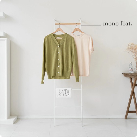 【mono flat】wood 6段ハンガー スタンドハンガー DIY