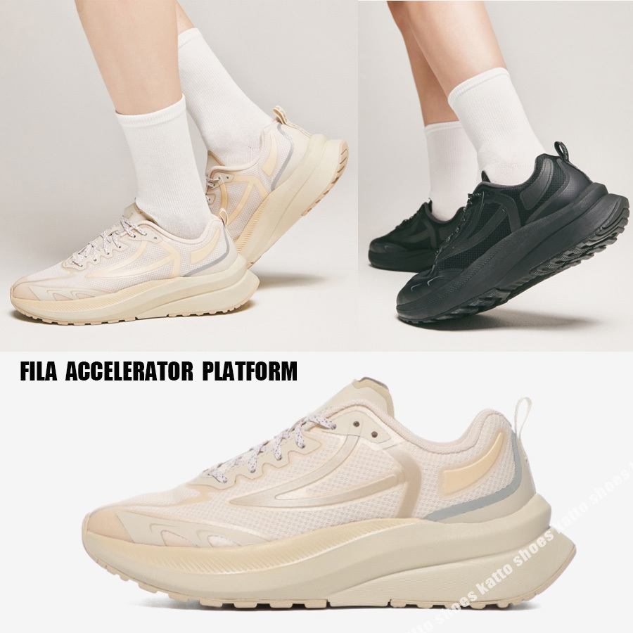 FILA★ACCELERATOR PLATFORM★厚底★兼用★2色