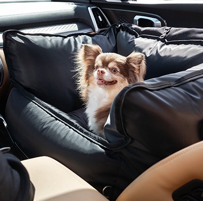 ELEDOG カーシート・ドライブボックス ☆【ELEDOG】☆ケンネル型チャイルドシート カバ.ン☆Lサイズ☆(13)