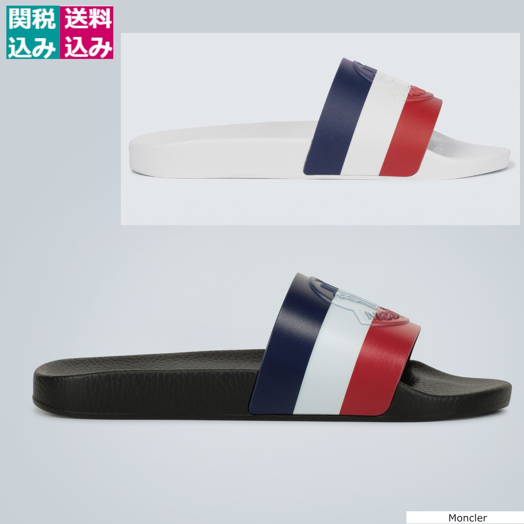 限定/関税込 MONCLER Basile slide sandal 455882