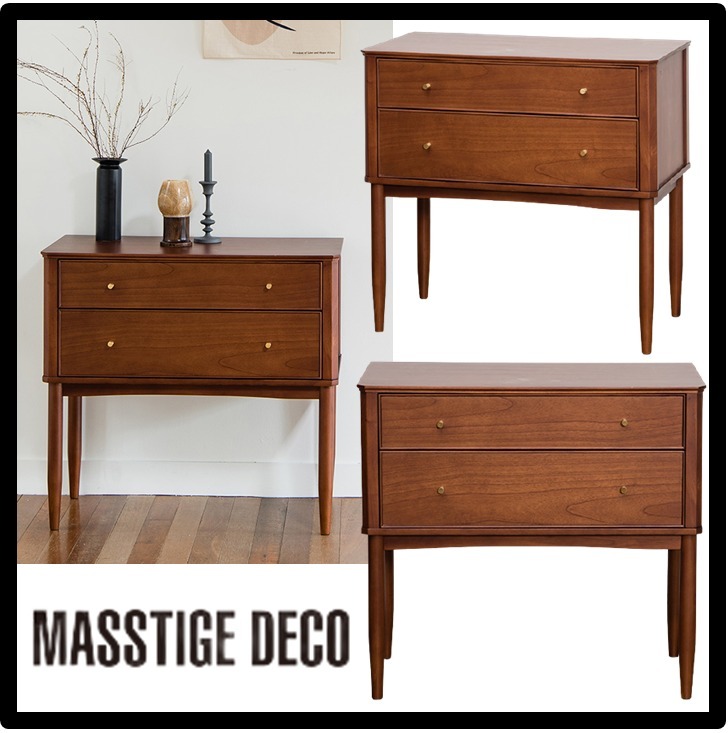 ★送料・関税込★MASSTIGE DECO★ROIDE 引出し付きコンソー.ル★