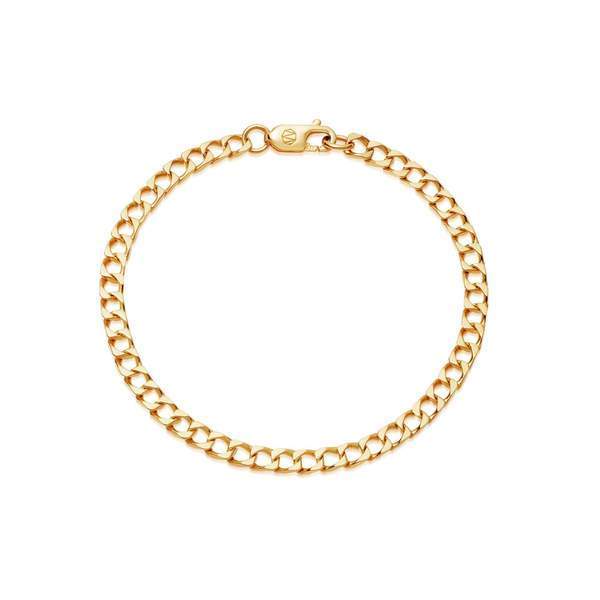 MISSOMA ブレスレット MISSOMA★チェーンGOLD FLAT CURBブレスレット 関税送料込(2)