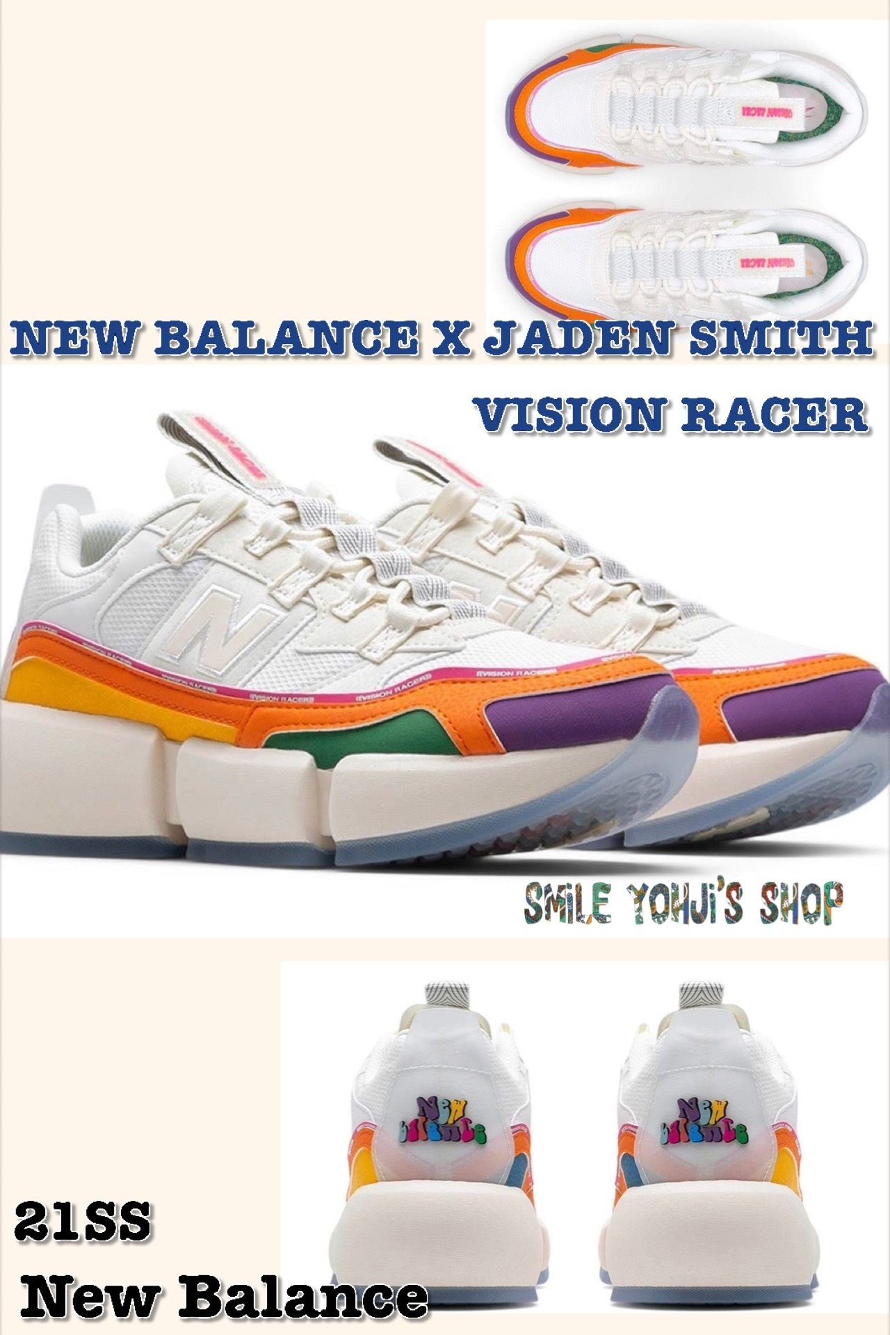 ★海外限定★NEW BALANCE X JADEN SMITH VISION RACER