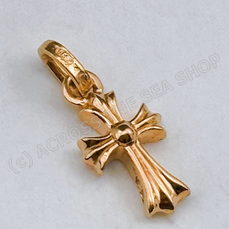 CHROME HEARTS クロムハーツ CHクロスベビーファットチャーム22K