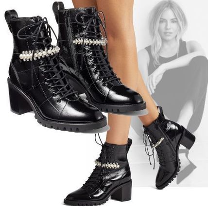 レースアップ Jimmy Choo x ショートブーツ・ブーティ(レディース ...