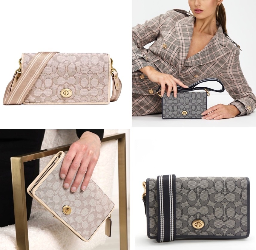 【特別訳あり特価】 セールCoach Haydenジャガードシグネチャーロゴクロスボディ ショルダーバッグ・ポシェット 【特別訳あり特価】 セールCoach Haydenジャガードシグネチャーロゴクロスボディ ショルダーバッグ・ポシェット