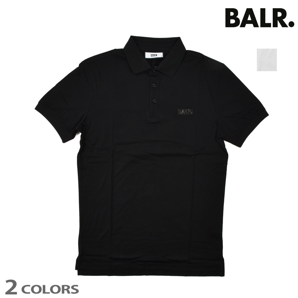 【国内発送】BALR. ポロシャツ 半袖 FELT LOGO b11221002