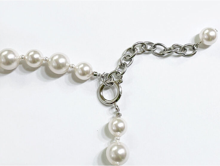 【kindababy】mixed big swa pearl necklace〜ネックレス★21SS kindababy】mixed big swa pearl necklace〜ネックレス☆21SS