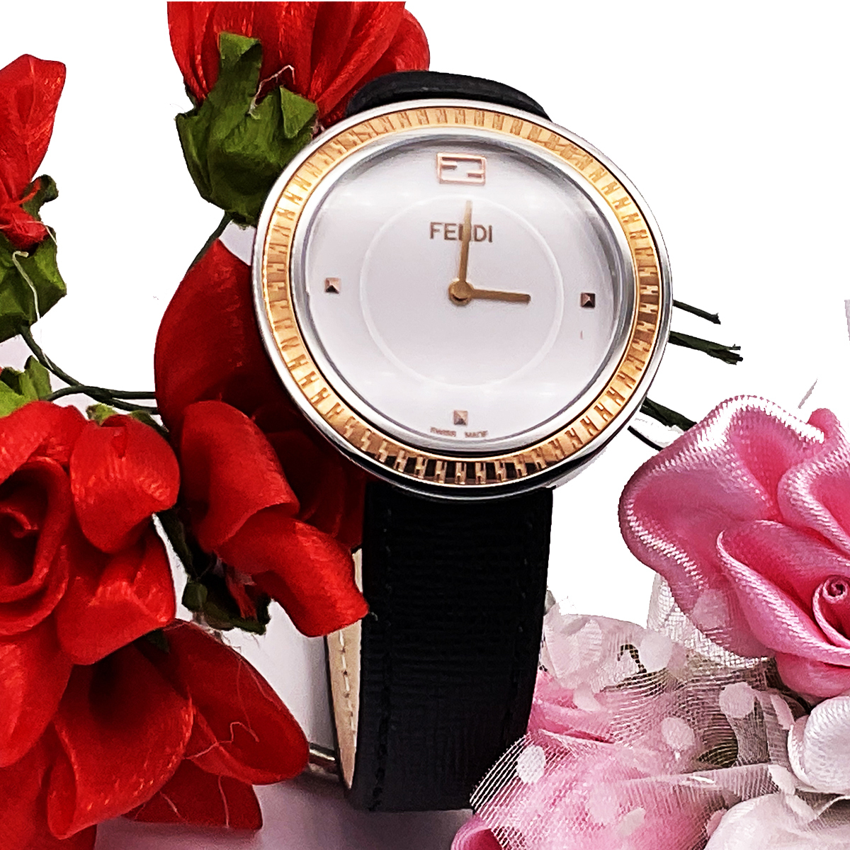 特価！FENDI Fendi My Way ローズゴールドPVD 36mm F350234011