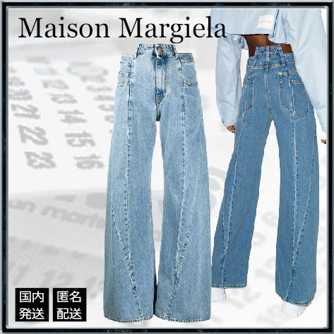 大人気！【MAISON MARGIELA】Decortique ワイドジーンズ