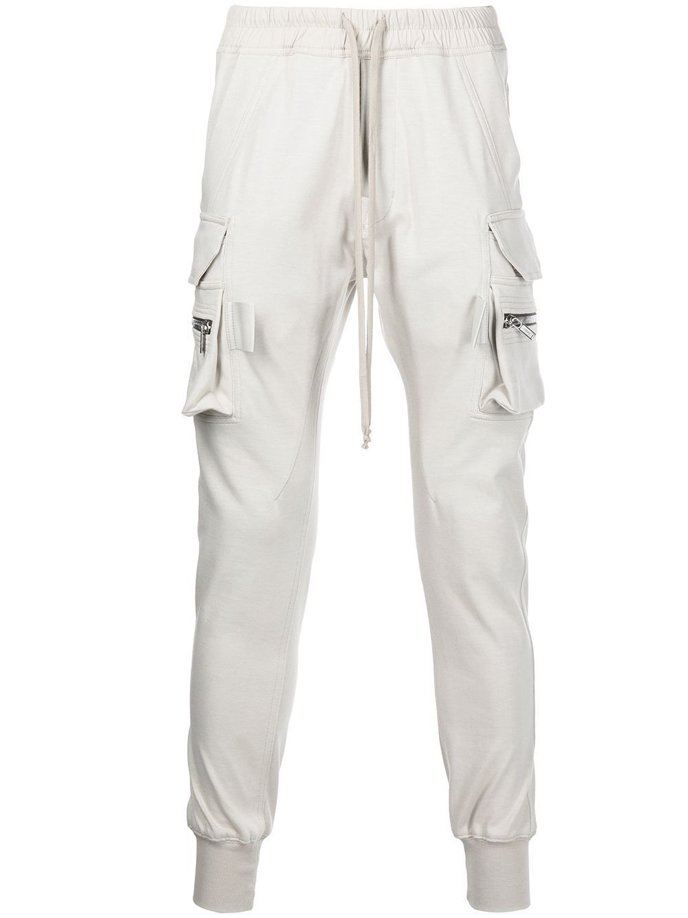 トラックパンツ・ジャージ RICK OWENS | MASTODON CARGO PANTS PEARL IN HEAVY JERSEY(BA)