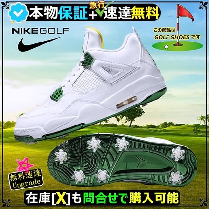 Nike メンズ・シューズ NIKE Air Jordan 4 Golf “Metallic Green” SS 21 2021