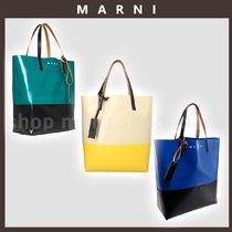 MARNI◆Tote bag◆ユニセックス トートバッグ◆バイカラー 3色