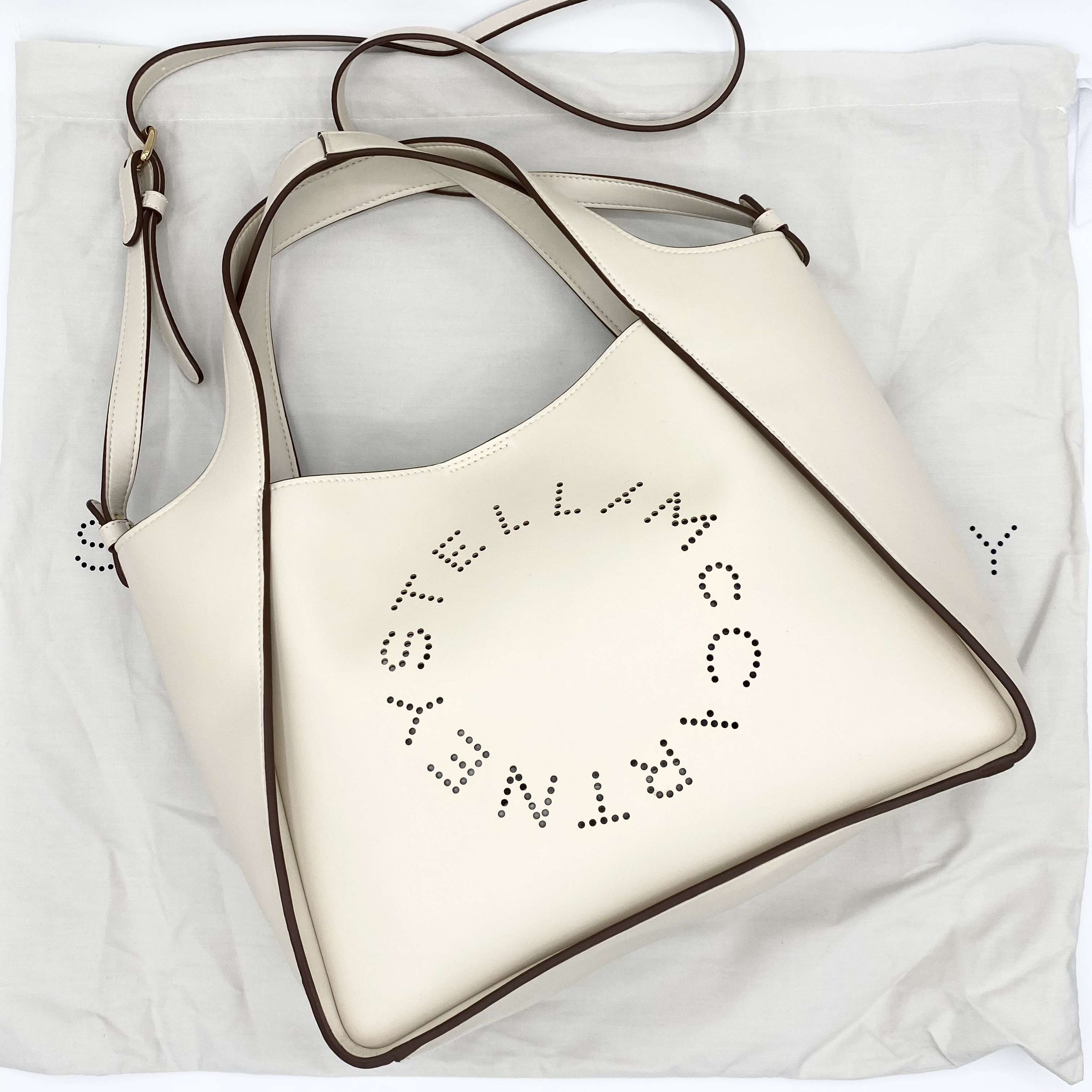 関税送料無料【Stella McCartney】ステラ ロゴ ハンドバッグ