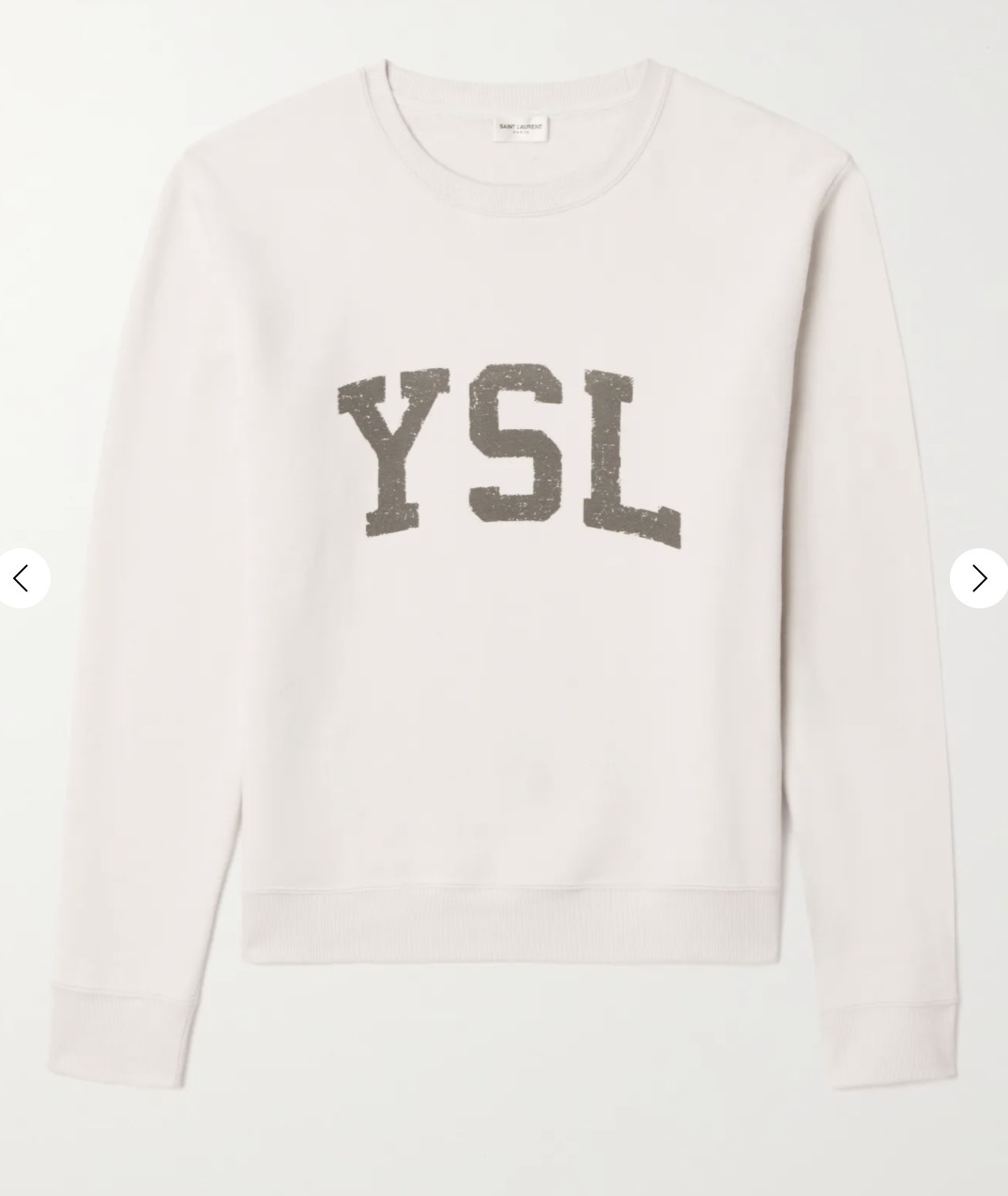 関税,送料込★サンローラン YSLスウェット シャツ トレーナー