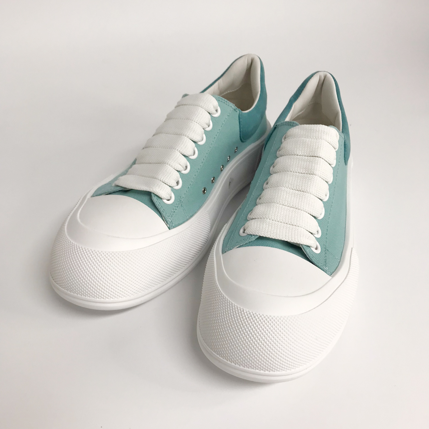 alexander mcqueen メンズ デニムスニーカー_654594 W4MV7 3847