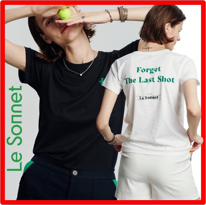 ☆韓国の人気☆【Le Sornet】☆Quot.e T☆Tシャツ☆関税込☆
