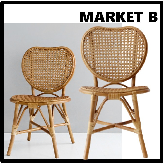 ★送料・関税込★MARKET B★SHENBON 椅子 ラタン I型★人気★
