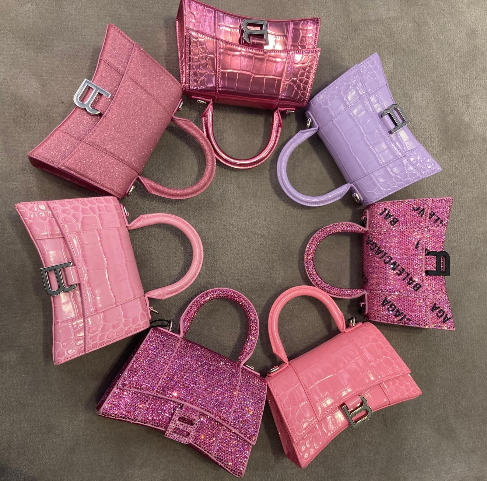 【BALENCIAGA】HOURGLASS スモール TOP HANDLE バッグ