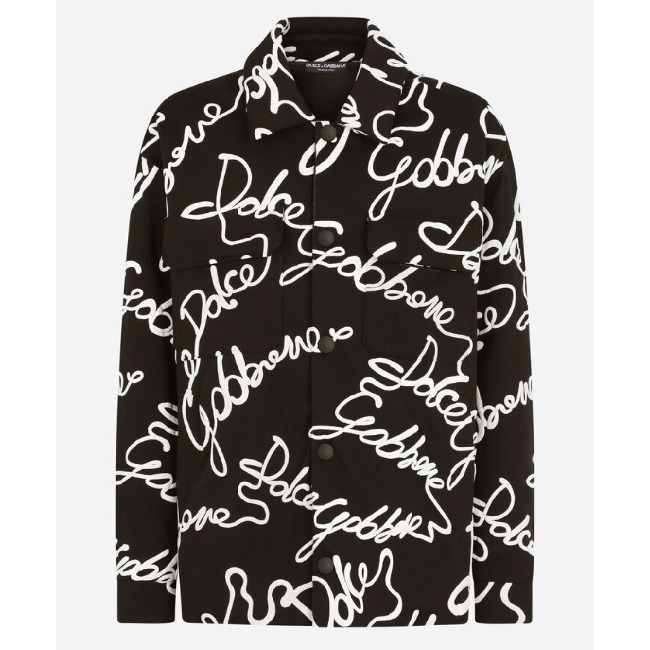 Dolce & Gabbana オールオーバー ロゴ ブルゾン ジャケット DOLCE＆GABBANA】ブルゾン オールオーバー ロゴ ジャケット