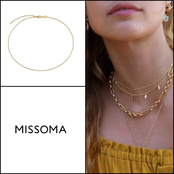 ★関税送料込【MISSOMA】18K ツイストチェーン ネックレス