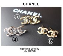 国内即発 CHANEL CCマーク COCO クリスタル パールピアス ④⑤⑥