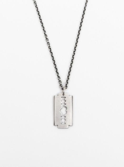 BTS JUNGKOOK & RM 着用★KUJAAN★Razor blade Necklace