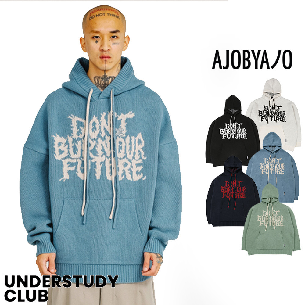 全国総量無料で (19) Oversized 【AJOBYAJO】3-7日お届け/ Slogan Knit Wool ニット・セーター 全国総量無料で (19) Oversized 【AJOBYAJO】3-7日お届け/ Slogan Knit Wool ニット・セーター