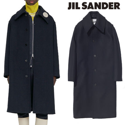 ステンカラーコート Jil Sander x アウター・ジャケット(メンズ)|新作 超大特価 ジルサンダー フード付ステンカラーコート ステンカラーコート