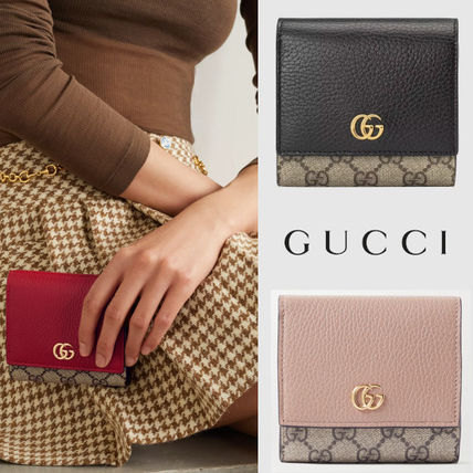 GUCCI GG Marmont x 折りたたみ財布(レディース) - 海外通販のBUYMA